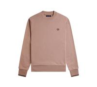 Fred Perry - SweaT-shirt rose à col rond - Homme - Sweatshirts et sweats à capuche - Rose - Taille: M