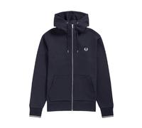 Fred Perry - SweaT-shirt zippé à capuche - Homme - Sweatshirts et sweats à capuche - Bleu - Taille: S