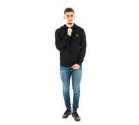 Fred Perry Sweat Tipped Hooded Sweatshirt 102 Black L