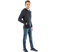 Fred Perry Sweat Tipped Hooded Sweatshirt 248 Navy S