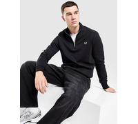 Fred Perry Sweatshirt zippé 1/2 Badge Panel - Noir S