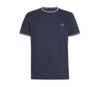 Fred Perry T-shirt à double pointe Dark Airforce/lilas/Bayleaf, Dark Airforce/Lilas/Bayleaf, XL