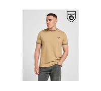 Fred Perry T-Shirt à Manches Courtes Twin Tipped Ringer Homme - Maron XXL