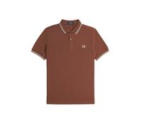 Fred Perry T-Shirt beige / marron, Taille S