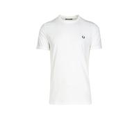 Fred Perry T-shirt Ringer m3519 100 manches courtes Homme Blanc XXL