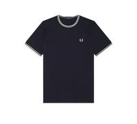 Fred Perry T-shirt Twin Tipped pour homme manches courtes bleu Taille XL