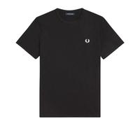 Fred Perry - T-shirt Ringer - Homme - Tops - Noir - Taille: S