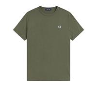 Fred Perry - T-shirt Ringer - Homme - Tops - Vert - Taille: XL