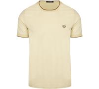 Fred Perry T-Shirt Twin Tipped M1588 Beige Taille L