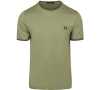 Fred Perry T-Shirt Twin Tipped M1588 Vert Taille M