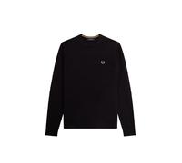 Fred Perry T-Shirts Noir Nero Neri e Grigi S
