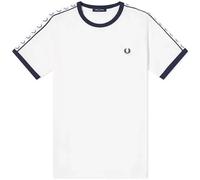 Fred Perry Taped Ringer T-Shirt Snow White
