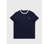 Fred Perry TAPED RINGER TEE men Shortsleeves blue taille: XL
