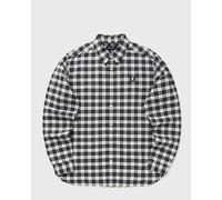 Fred Perry TARTAN OXFORD SHIRT men Longsleeves black|beige taille: M