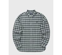 Fred Perry TARTAN OXFORD SHIRT men Longsleeves green taille: L