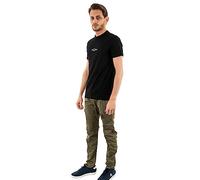 Fred Perry T-shirt brodé pour homme manches courtes Noir XL