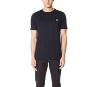 Fred Perry T-shirt Ringer m3519/608 manches courtes Homme Bleu marine S