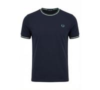 Fred Perry T-shirt Twin Tipped 86a tnsbl/snwht/dpmt M