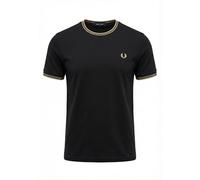 Fred Perry Tee Shirt Twin Tipped t73 Navy/Seagrass M
