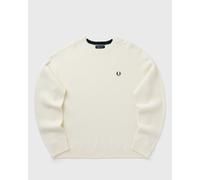 Fred Perry TEXTURED JUMPER men Pullovers beige taille: L