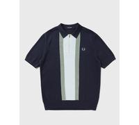 Fred Perry TEXTURED STRIPE KNITTED SHIRT men Polos multi taille: M