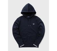 Vêtements Fred Perry TIPPED HOODED SWEATSHIRT pour Accessoires XL Bleu