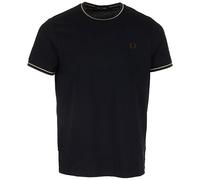 Fred Perry TWIN TIPPED T-SHIRT men Shortsleeves blue taille: XL