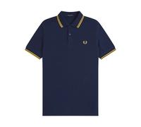Fred Perry - Twin Tipped Polo - Homme - Tops - Bleu - Taille: XL