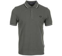 Polo hommes Fred Perry TWIN TIPPED FRED PERRY SHIRT Vert EU M