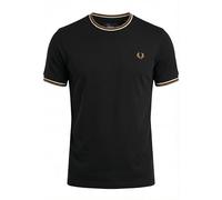 Fred Perry T-shirt Twin Tipped Noir Taille M