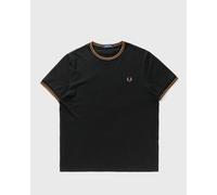 Fred Perry TWIN TIPPED T-SHIRT men Shortsleeves black taille: M
