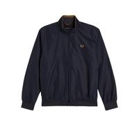Fred Perry - Veste Sportive Bleue en Nylon Style Brentham - Homme - Vestes - Bleu - Taille: S