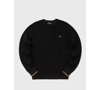 Fred Perry WAFFLE STITCH JUMPER men Sweatshirts black taille: L