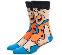 Fred The Caveman Chaussettes Crew, Multicolore, taille unique