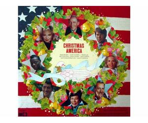FRED WARING & THE PENNSYLVANIANS - NAT KING COLE - ELLA FITZGERALD - DEAN MARTIN - GLEN CAMPBELL - PEGGY LEE - TENNESSEE ERNIE FORD - BING CROSBY - DINAH SHORE - THE HOLLYWOOD POPS ORCHESTRA & CHOIR - CHRISTMAS AMERICA [Vinyl LP record] [Schallplatte]
