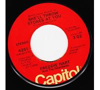 Freddie Hart and The Heartbeats - Freddie Hart and The Heartbeats 45 RPM Love Makes It All Alright / She'll Throw Stones at You