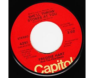 Freddie Hart and The Heartbeats - Freddie Hart and The Heartbeats 45 RPM Love Makes It All Alright / She'll Throw Stones at You