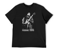 Freddie King Guitar O-Neck 100% Cotton Short Sleeve Unisex T-Shirt XXXL