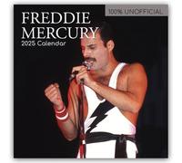 Freddie Mercury 2025 - 16-Monatskalender: Original The Gifted Stationery Co. Ltd [Mehrsprachig] [Kalender]