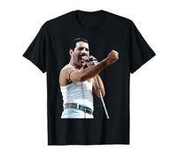 Freddie Mercury du Groupe de Rock Queen au Live Aid 1985 T-Shirt