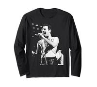 Freddie Mercury du Groupe Queen Live The Works Tournée 1984 Manche Longue