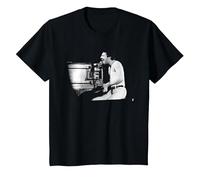 Freddie Mercury Live Queen The Game Tour 1980 | NEC Arena T-Shirt, Enfant, Noir, 10 Ans