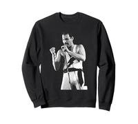 Freddie Mercury Queen en Direct à l'aréna de Wembley 1984 Sweatshirt
