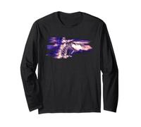 Freddie Mercury Queen, la vie est dure, tourne Purple Flare Manche Longue