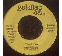 FREDDY FENDER - living it down 45 rpm single