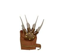 Freddy horreur pour femme Design Costume Rouge rayé Pull et chapeau Halloween Fancy Dress - Marron - taille unique