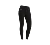 FREDDY - Pantalon N.O.W.® Coupe Skinny avec Bande réversible à la Taille en Jersey Denim, Jeans Noir-Coutures Le Ton, Extra Large