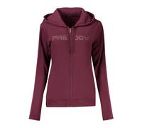 Freddy - SweaT-shirt zippé - Femme - Sweatshirts et sweats à capuche - Rouge - Taille: 36 FR