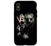 Freddy vs Jason Scratches Coque pour iPhone X/XS