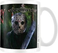 Freddy Vs Jason - Tasse à café "Stomping Ground" PM2726 (Taille unique) (Blanc/Noir/Vert)